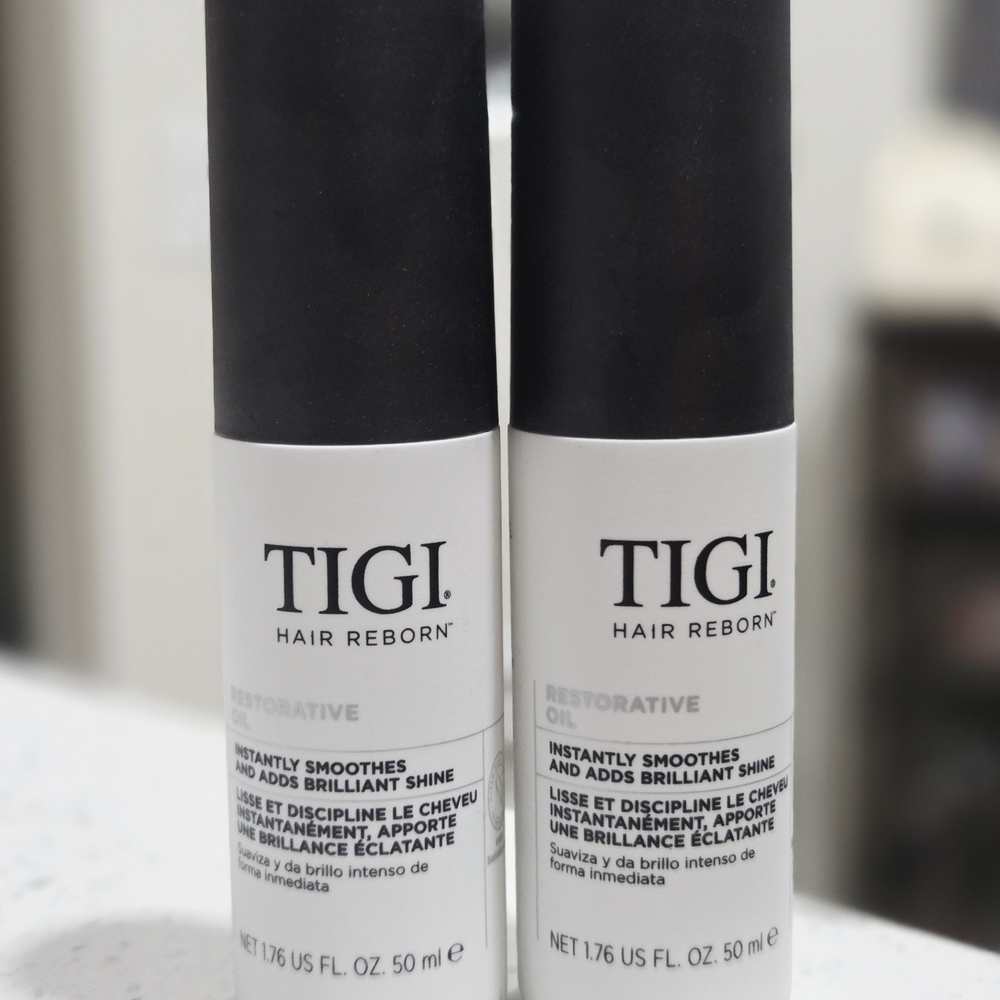 TIGI Hair Reborn Restorative Oil - White | Instant Smooth & Shine